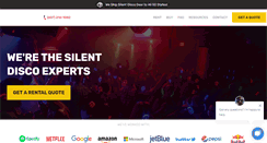 Desktop Screenshot of partyheadphones.com